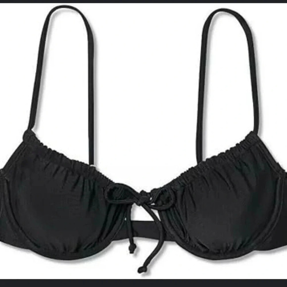 Black 2 Piece Bikini - Picture 2 of 6